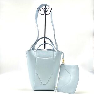OLEADA Light Baby Blue Marina Bucket Shoulder Elegant Handbag